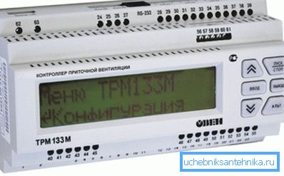 Sistem de ventilație de tip ventilator