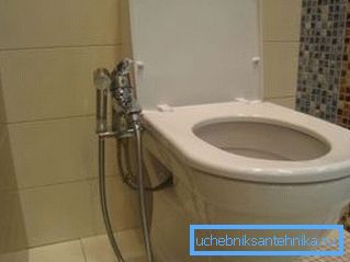 Bidet robinet cu duș vă permite să reglați temperatura apei