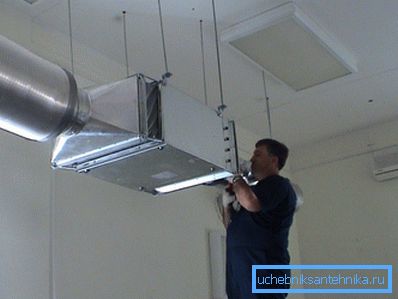 Fixarea conductelor de ventilație în interiorul clădirii Fixarea conductelor de ventilație în interiorul clădirii