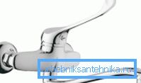 Mixer chirurgical de perete cu cot de D-lin