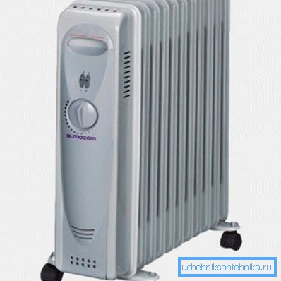 Răcitor de ulei pe 7 secțiuni YL-A06-F-7 cu ventilator