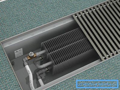 Echipamente metalice construite în podea - o versiune modernă a sistemului de încălzire al casei dvs.