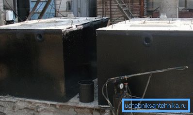 Rezervor de apă uzată metalică Rezervor de apă uzată metalică