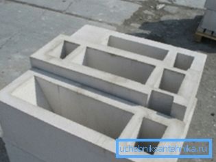 Blocuri monolitice pentru conducte de ventilație Blocuri monolitice pentru conducte de ventilație
