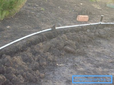 Instalarea de alimentare cu apă de irigare staționară.