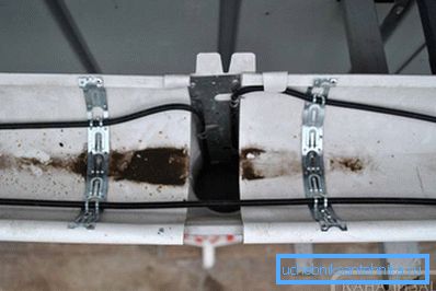 Instalarea în jgheaburi