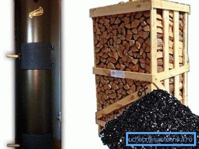 Fotografia prezintă boilerul și cele mai populare tipuri de combustibil. Fotografia prezintă boilerul și cele mai populare tipuri de combustibil.