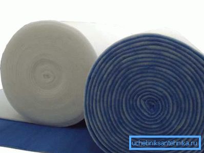 În materiale foto - nețesute pentru dispozitivul de elemente de filtrare