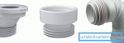 În fotografie - diferite tipuri de conexiuni de canalizare. În fotografie - diferite tipuri de conexiuni de canalizare.