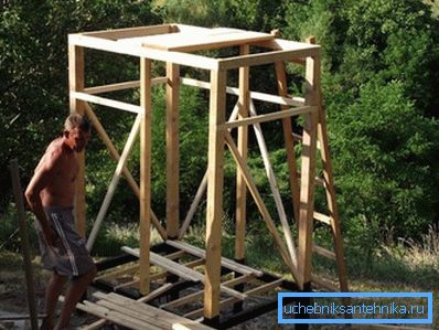 În fotografie - construcția cadrului este în plină desfășurare