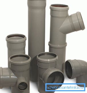 Prezența diferitelor tipuri de astfel de componente depinde doar de producător, ceea ce înseamnă că atunci când proiectăm sistemul este necesar să cunoaștem în prealabil gama de materiale disponibile pe piață