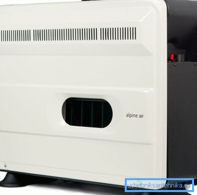 Convector cu gaz la podea
