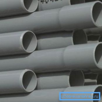 Conducte din PVC-U sub presiune