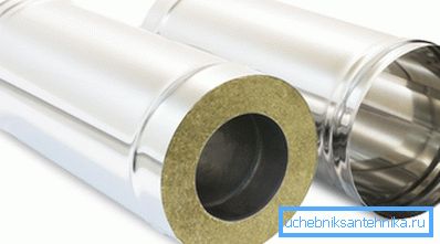 Unele tipuri de astfel de produse sunt produse într-o versiune în două straturi, punând un încălzitor în interior, care va servi drept protecție împotriva încălzirii peretelui exterior.