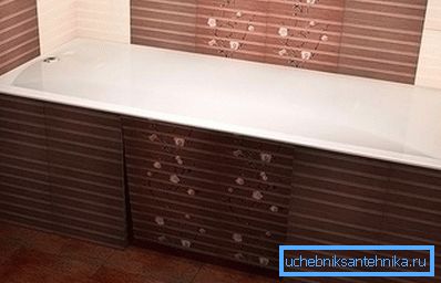 Ecran fix pentru baie Ecran fix pentru baie