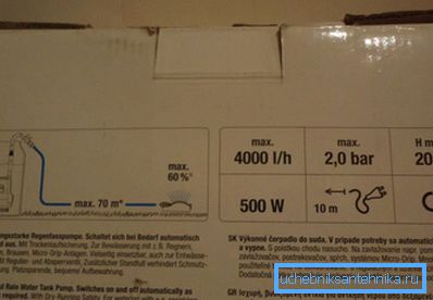 Acordați atenție marcării unității, arată principalele sale caracteristici.