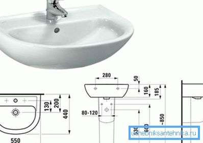Foarte des, producătorii atașează instrucțiunile speciale de instalare a produselor lor, care au în mod necesar dimensiuni, dar dacă este necesar pot fi ajustate, este important să nu afecteze lucrul