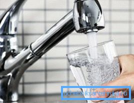 Apă de la robinet purificată