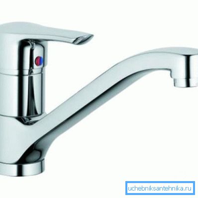 Mixer cu pârghie unică