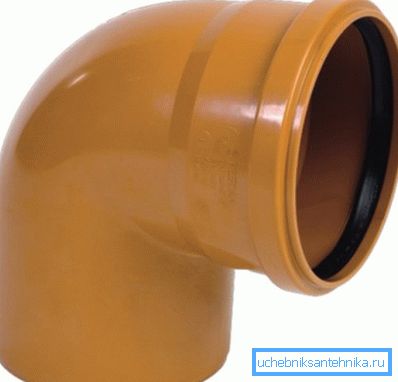 Stilul portocaliu pentru canalizare din PVC Stilul portocaliu pentru canalizare din PVC