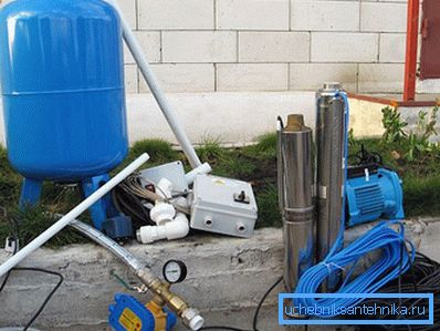 Organizarea alimentării cu apă dintr-un puț