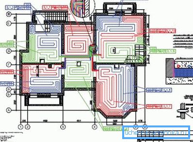Înainte de instalarea sistemului de încălzire prin încălzire prin pardoseală este necesar să realizați un proiect detaliat.