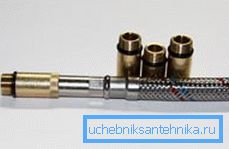 Adaptor M10-M8 pentru mixere cu accesorii de diferite lungimi