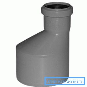 Adaptor cu diametrul de 50 mm și 110 mm Adaptor cu diametrul de 50 mm și 110 mm