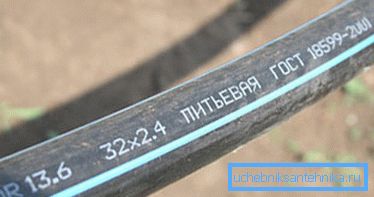 Conductă pentru apă potabilă PND 32 mm Conductă pentru apă potabilă PND 32 mm