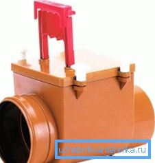 Supapă de plastic pentru conducte de canalizare Supapă de plastic pentru conducte de canalizare
