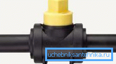 Supapă cu bilă din material plastic 50 mm SDR11 (polietilenă)