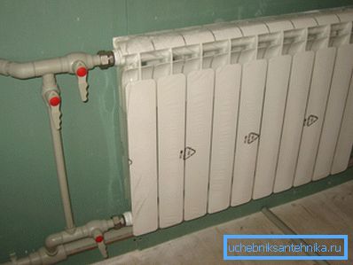 Conectarea unui radiator cu bypass