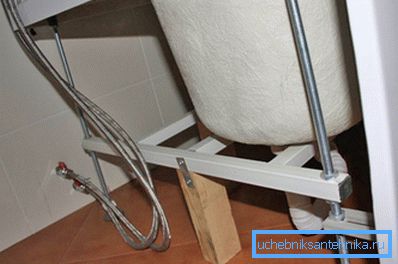 Conectarea la alimentarea cu apă.