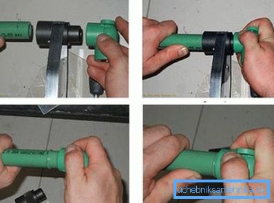 Procesul de lipire pe etape a unei îmbinări