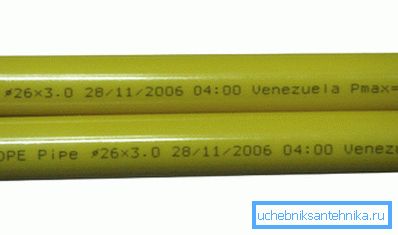 Conducte de gaz din polipropilenă. Conducte de gaz din polipropilenă.