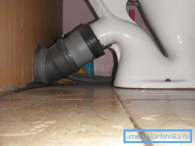 Conectarea corectă asigură o scurgere bună și nu mirosuri neplăcute. Conectarea corectă asigură o scurgere bună și nu mirosuri neplăcute.
