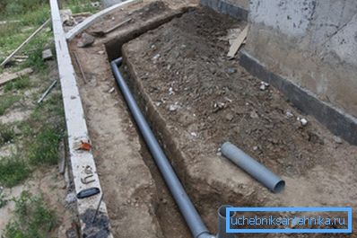 În condiția scurgerilor de înaltă calitate, sistemul de canalizare pluvială nu are nevoie de o adâncime mare.