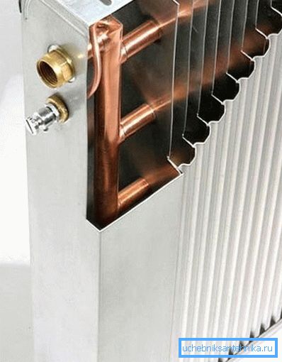 Un exemplu de combinație de cupru și aluminiu