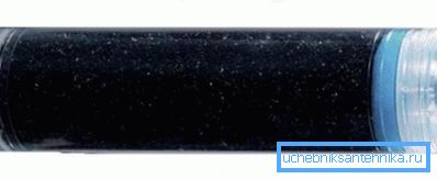 Exemplul filtru de carbon Exemplul filtru de carbon