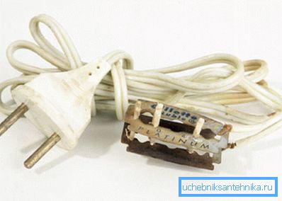 Încălzitor cu electrod primitor.