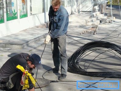 Cablare manuală a cablului Cablare manuală a cablului