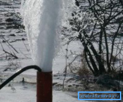 Flushingul este cel mai eficient mod de îndepărtare a nămolurilor și a impurităților din fântână.