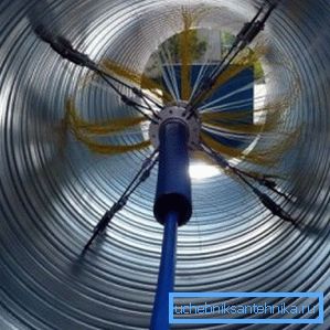 Verificarea canalelor de ventilație și a hornurilor cu o cameră video Verificarea canalelor de ventilație și a hornurilor cu o cameră video