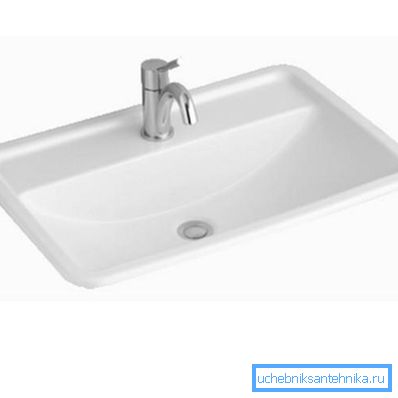 Chiuveta 60x40 - o versiune prescurtată pentru băi mici
