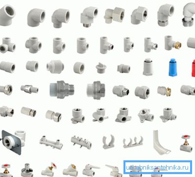 Diferite tipuri de accesorii.