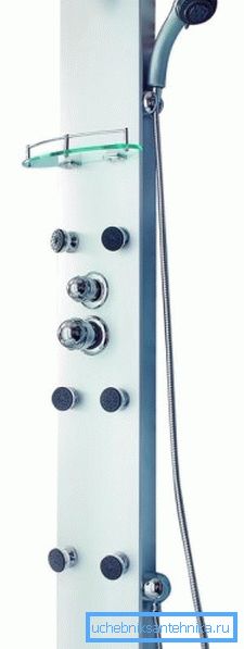 Panou de reglare cu mixer integrat.