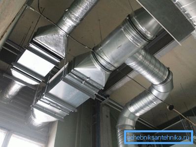 Reconstrucția sistemelor de ventilație permite îmbunătățirea activității sale.