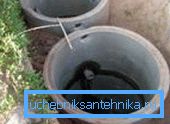 Recipient septic din inox pentru beton