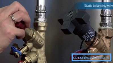Auto-echilibrat încălzire cu robinete