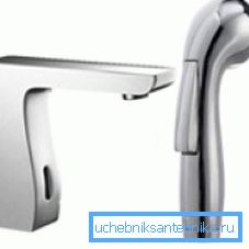 Touch-mixer cu duș